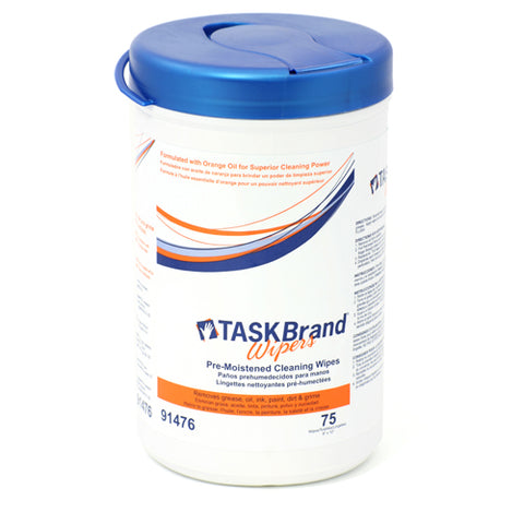 TaskBrand® Premoistened Cleaning Wipe
