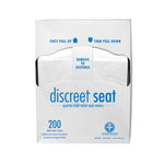 Discreet Seat® Toilet Seat Covers, 1/4 Fold