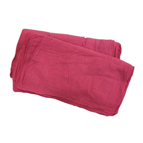 New Washed Red Shop Towels