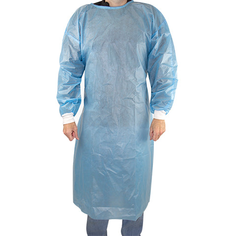 Pharma-Choice™ PP Isolation Gown Blue Level 2