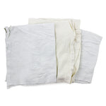 Reclaimed White Flannel Blankets
