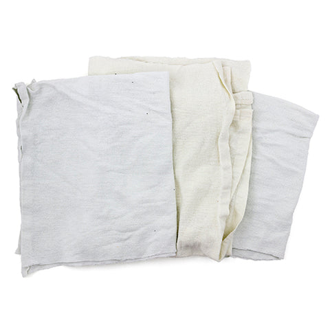 Reclaimed White Flannel Blankets