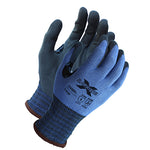 ProWorks® Coated Cut Resistant Gloves, A5, 18G, Blue/Gray