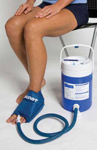 Aircast Cryo/ Cuff System- Large Foot & Cooler