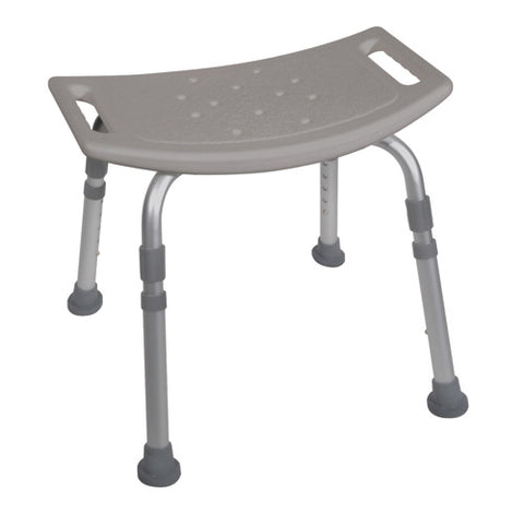 Shower Safety Bench W-o Back Tool-free Assembly  Grey