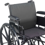Wheelchair Back Cushion 18x17  General Use  W-lumbar Support
