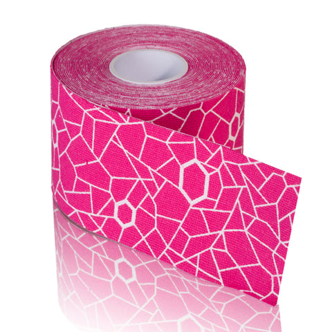 Theraband Kinesiology Tape Std Roll 2 X16.4' Pink-white