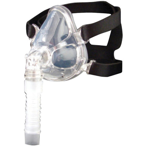 Deluxe Full Face Cpap Mask And Headgear - Medium Mask