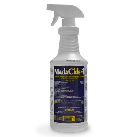 Madacide -1  32 Oz. Spray Disinfectant-cleaner