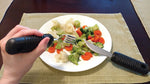 Make Eating Easier Big Grip Utensil Set  Blue Jay Brand