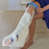 Waterproof Cast & Bandage Protector  Adult Long Leg