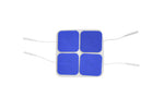 Reusable Electrodes  Pack-40 2 X2  Square  Blue Jay Brand