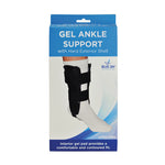 Blue Jay Universal Gel Ankle Support W- Hard Exterior Shell