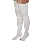 Anti-embolism Stockings Lg-reg 15-20mmhg Thigh Hi  Insp. Toe