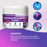 Nerve & Neuropathy Cream 2.82 Oz. Jar   Each