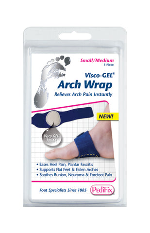 Visco-gel Arch Support Wrap Small-medium