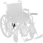 Left Brake Assembly For Silver Sport 2 Wheelchair